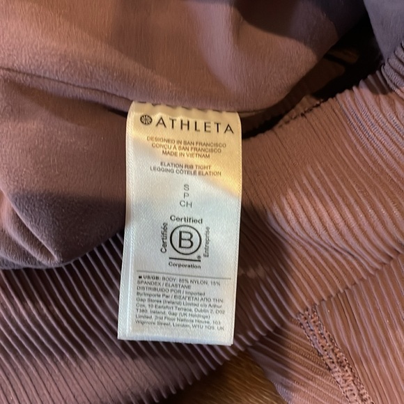 Athleta elation rib tight - Picture 2 of 3